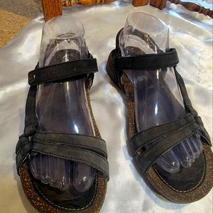 Teva Black Smoke Sandals sz 8